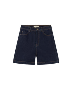 Luisa Denim Shorts Dark Clean