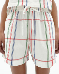 Geranio Shorts Multicolor Checkered