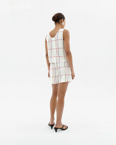 Geranio Shorts Multicolor Checkered