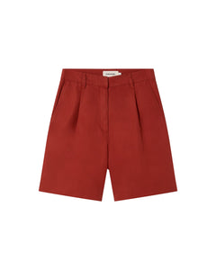 Lia Hemp Shorts Red
