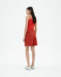 Lia Hemp Shorts Red