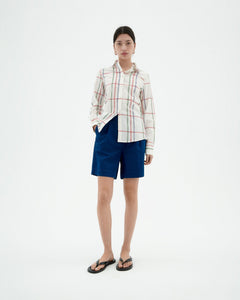 Lia Hemp Shorts Blue Night