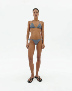 Palermo Bikini Bottom Navy Gingham