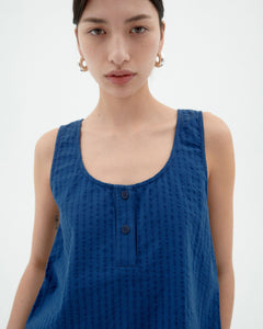 Justine Top Cobalt Blue