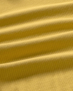 Aine Turtleneck Top Yellow Hemp