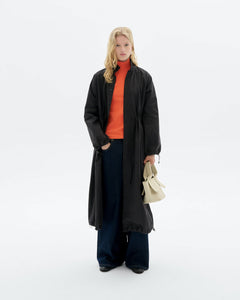 Aine Turtleneck Top Orange Hemp