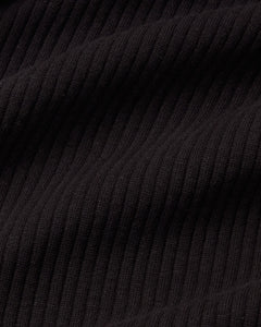 Aine Turtleneck Top Black Hemp