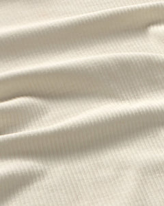 Aine Turtleneck Top White Hemp