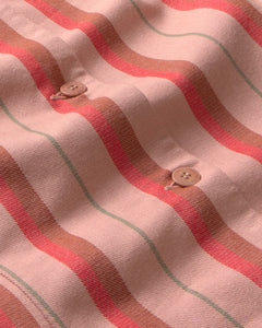 Melo Buttoned Halter Top Striped