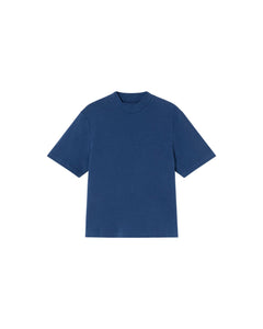 Aidin Thick Hemp T-Shirt Dark Blue