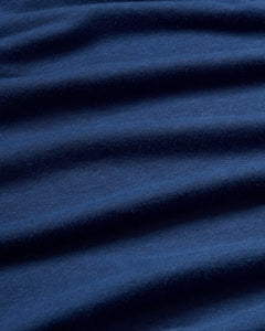 Aidin Thick Hemp T-Shirt Dark Blue