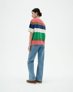 Lucia T-Shirt Multicolour Striped
