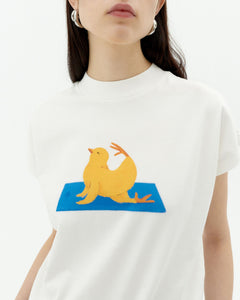 Volta Yogi Animal T-Shirt White