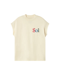 Volta Sun Type T-Shirt White