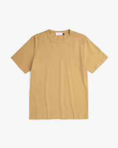 Unisex Waffle T-Shirt Mustard Yellow