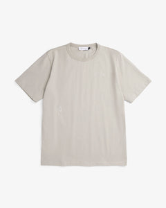 Wavy Logo T-shirt Washed Sand