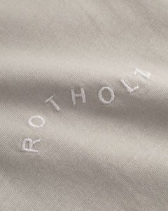 Wavy Logo T-shirt Washed Sand