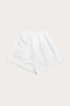 Amstel Sporting Club Cropped Sweat Shorts White