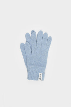 Anita Recycled Cashmere Gloves Light Blue