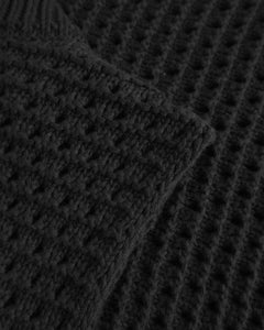 Knit Vest True Black