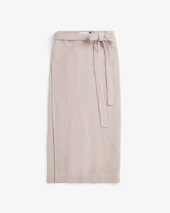 Wrap Skirt Washed Sand