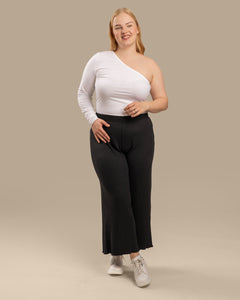 One-Shoulder Shirt White