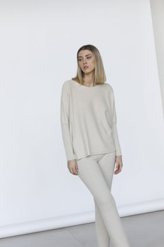 Margot Knitted Sweater Beige