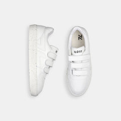 Alpha Velcro Sneakers All White