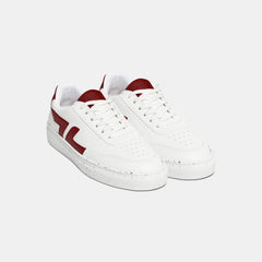 Alpha Sneakers Millésime White / Wine Red