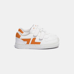 Kids' Zèta Sneakers White / Orange