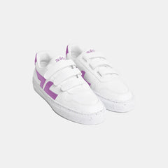 Alpha Velcro Sneakers White / Lila
