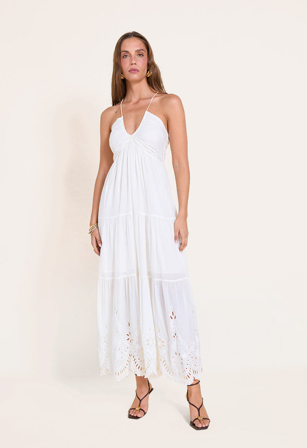 Zephyr Maxi Dress Vanilla