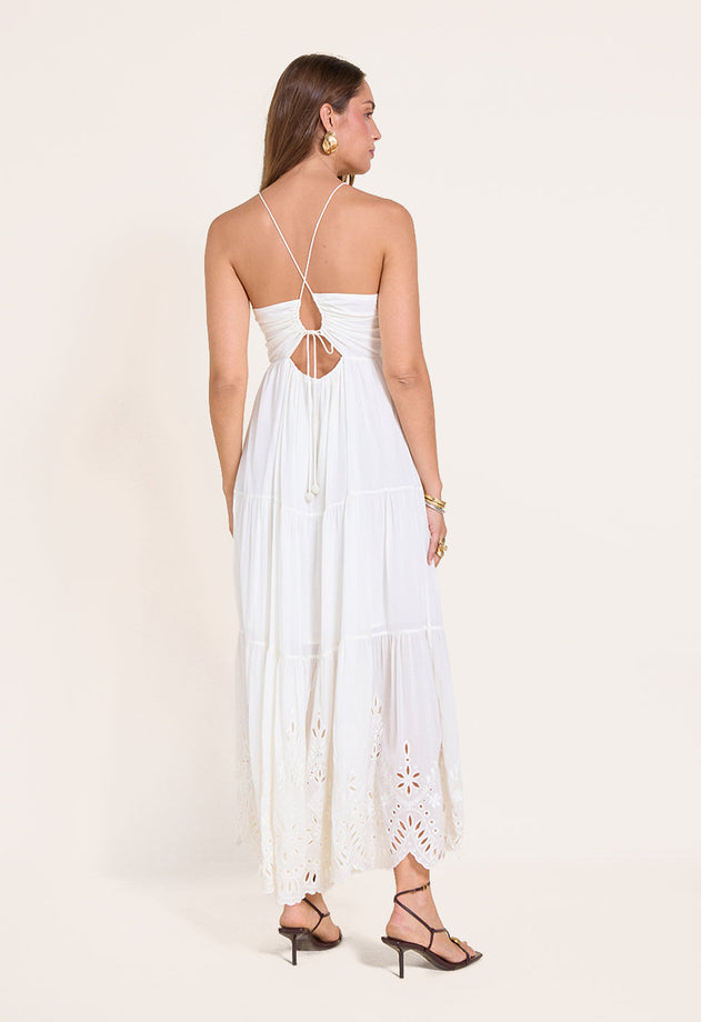 Zephyr Maxi Dress Vanilla