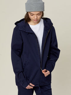 Zipper Anorak Ink Blue