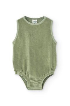 Baby's Haoa Terry Romper Brown