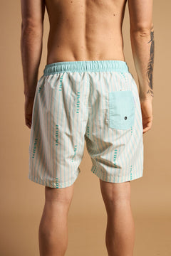 Trendsplant X Antonyo Marest Hotel Del Sol Seaqual®Yarn Swim Short Foam White