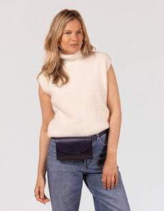 Sanne Belt Bag Vegan Uppeal™ Navy