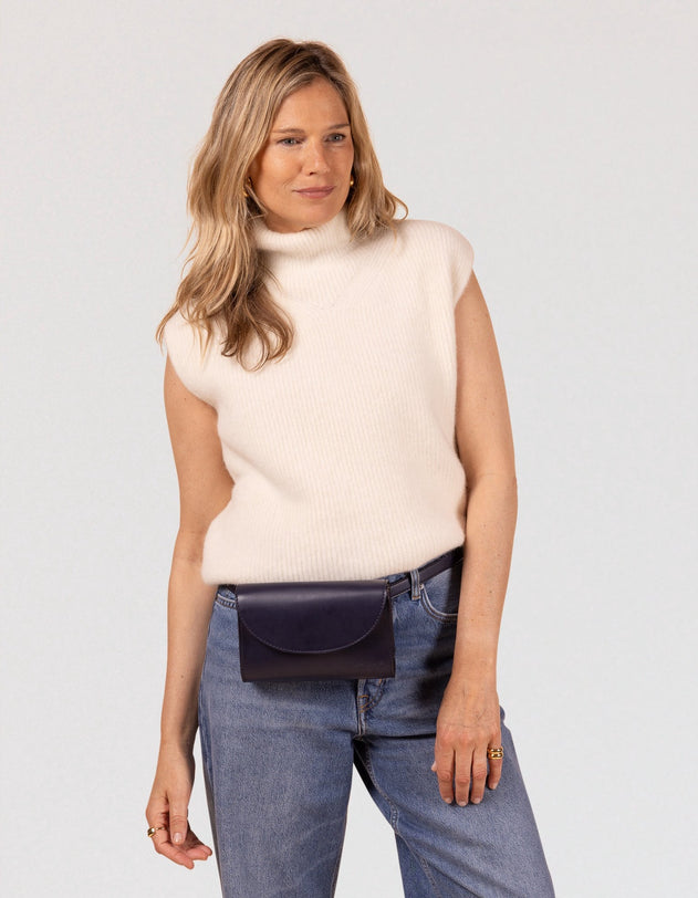 Sanne Belt Bag Vegan Uppeal™ Navy