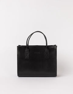 Jackie Midi Bag Classic Leather Black