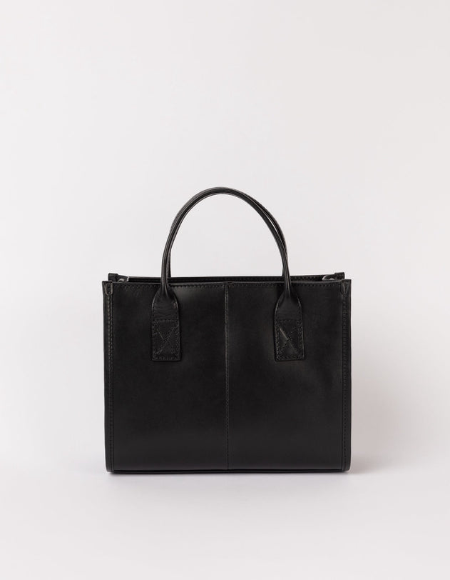 Jackie Midi Bag Classic Leather Black