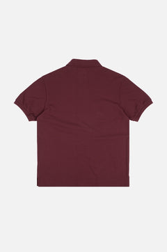 Essential Polo Shirt Burgundy