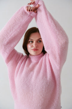 Melody Mohair Jumper Pink