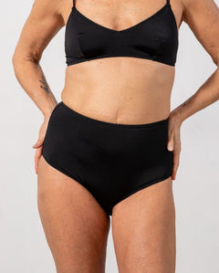 Highwaist Bikini Briefs Black