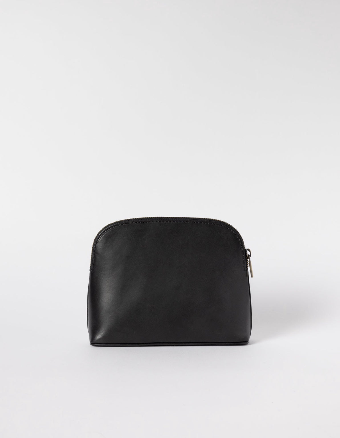 Cosmetic Bag Black Classic Leather
