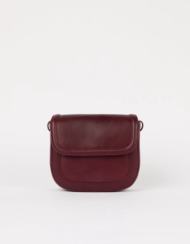 Nina Bag Classic Leather Dark Cherry