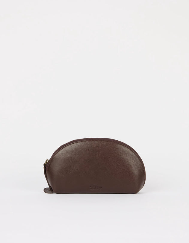 Make-Up Case Medium Soft Grain Chocolate