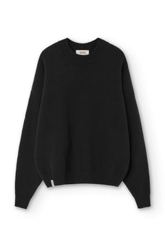Gaudia Sweater Batwing Sleeve Merino Wool Black