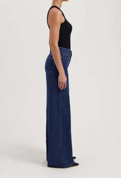 Sara High Loose Jeans Stone Indigo