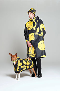 Dog Rain Poncho All Smiles x Smiley
