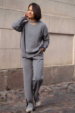 Ora Merino Pants Light Grey